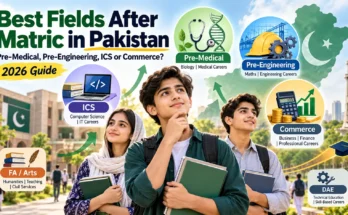 Best Fields After Matric in Pakistan: Pre-Medical, ICS or Commerce?