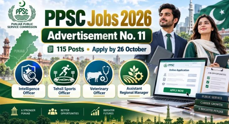 PPSC Jobs 2026 Recruitment Banner